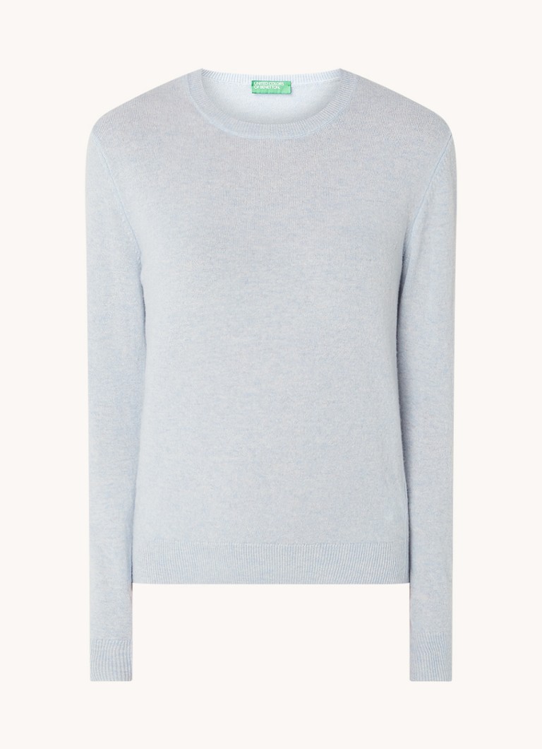 Maglione Benetton in lana merino a maglia fine