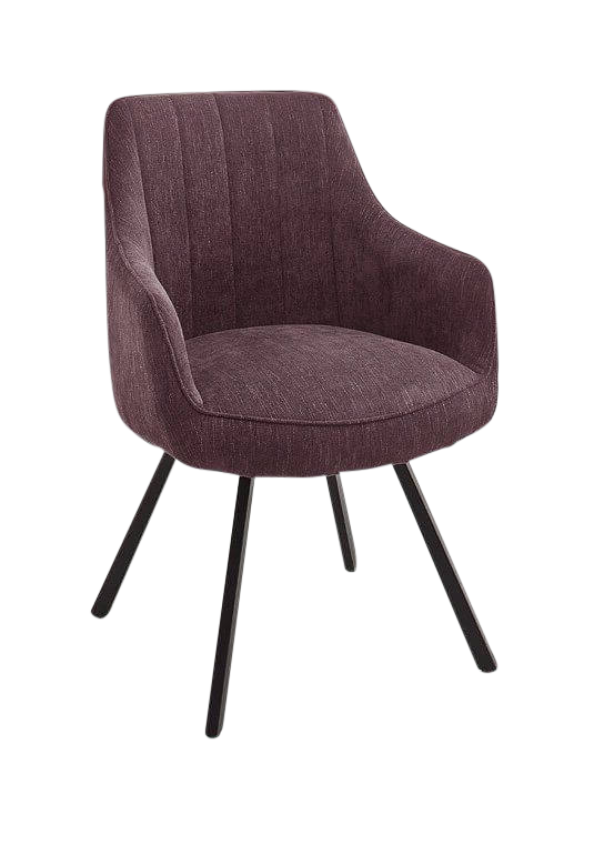 MCA Armlehnenstuhl Sassello Lila