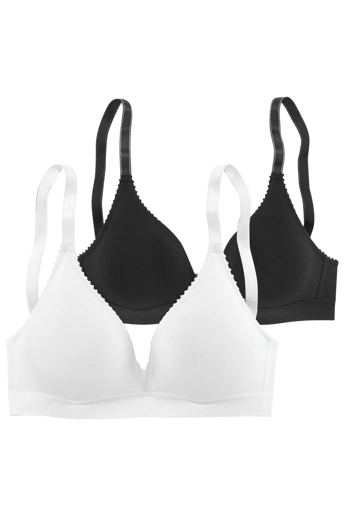 PETITE FLEUR  BH - Schwarz - Unifarben