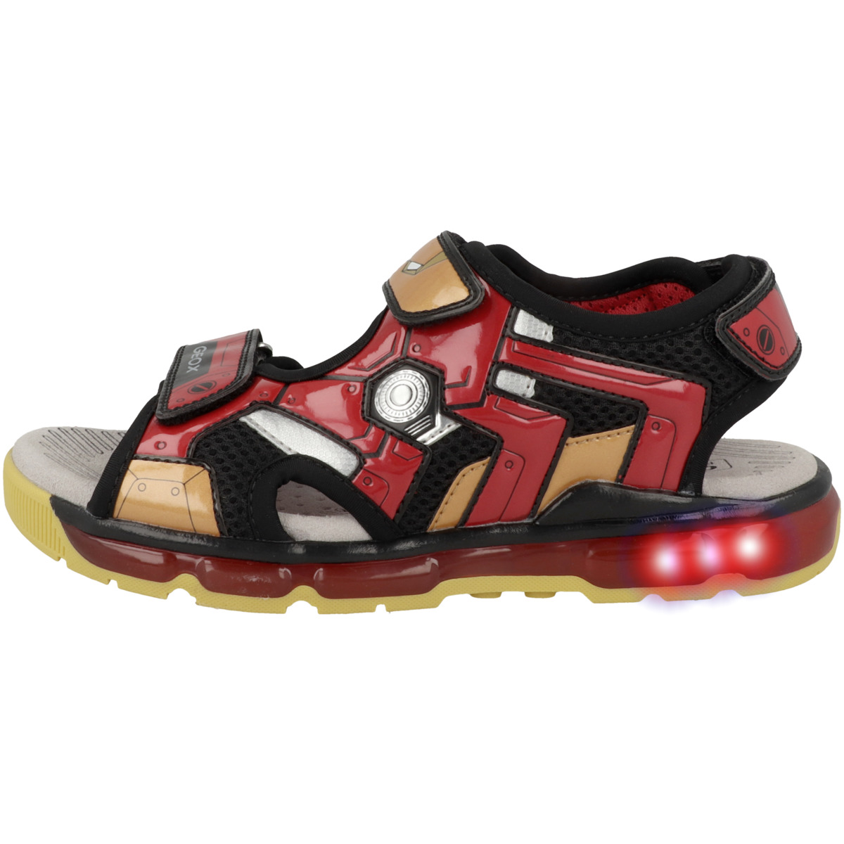 Geox J S.Android B. A Sandale schwarz