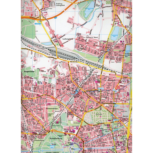 München Gesamtplan 1 : 22 500 - Straßenkarte