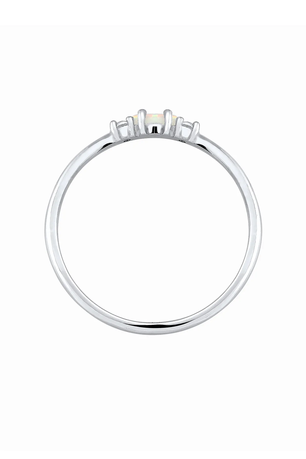 ELLI  Ring Vintage Opal Zirkonia 925 Sterling Silber
