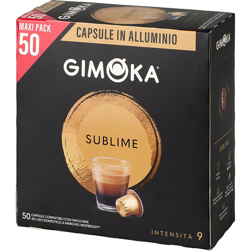 Gimoka Kaffekapsler 50 stk Sublime