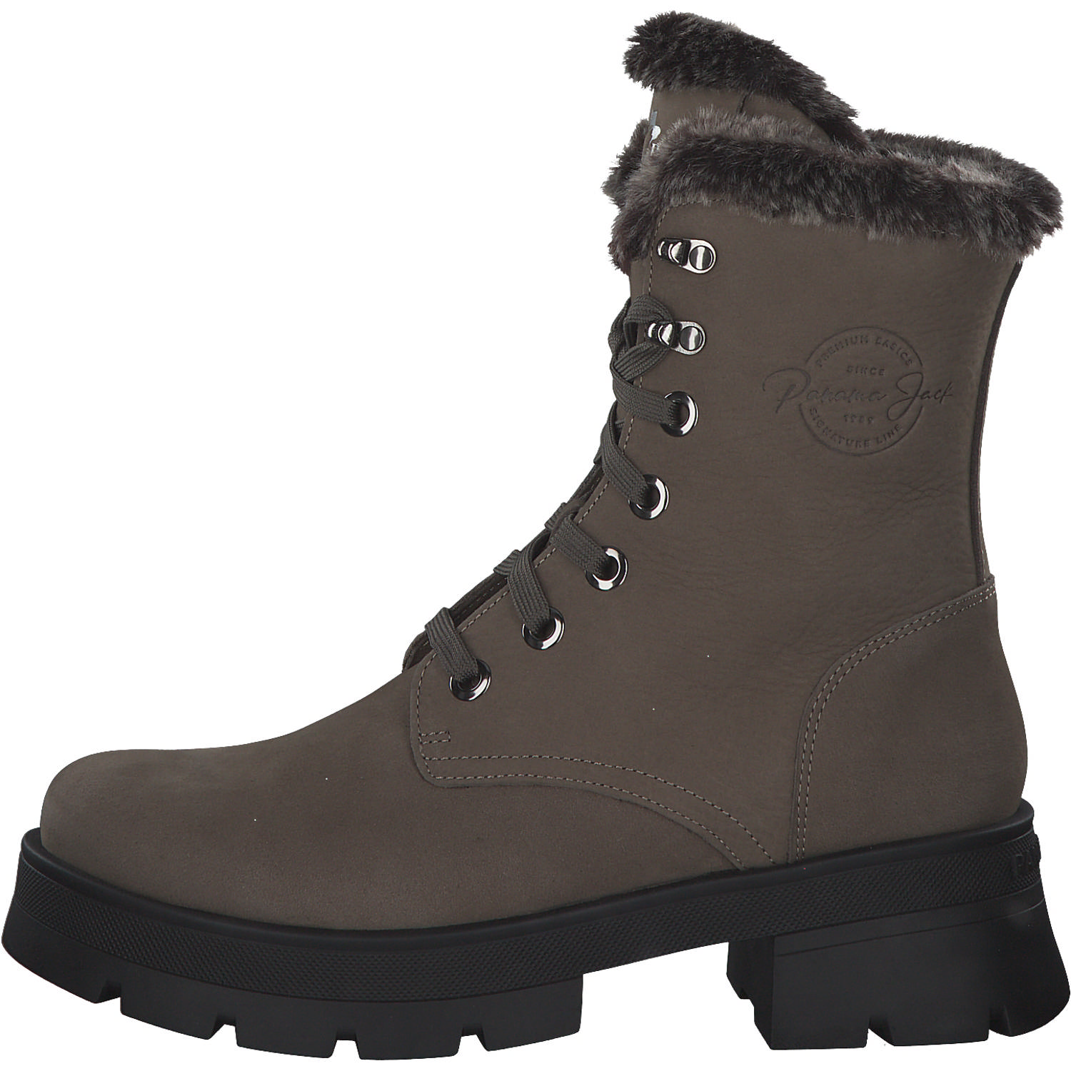 Panama Jack Clare B, Schnürstiefel, Damen, gris/grey