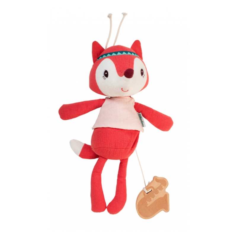 Peluche musicale Alice la renarde