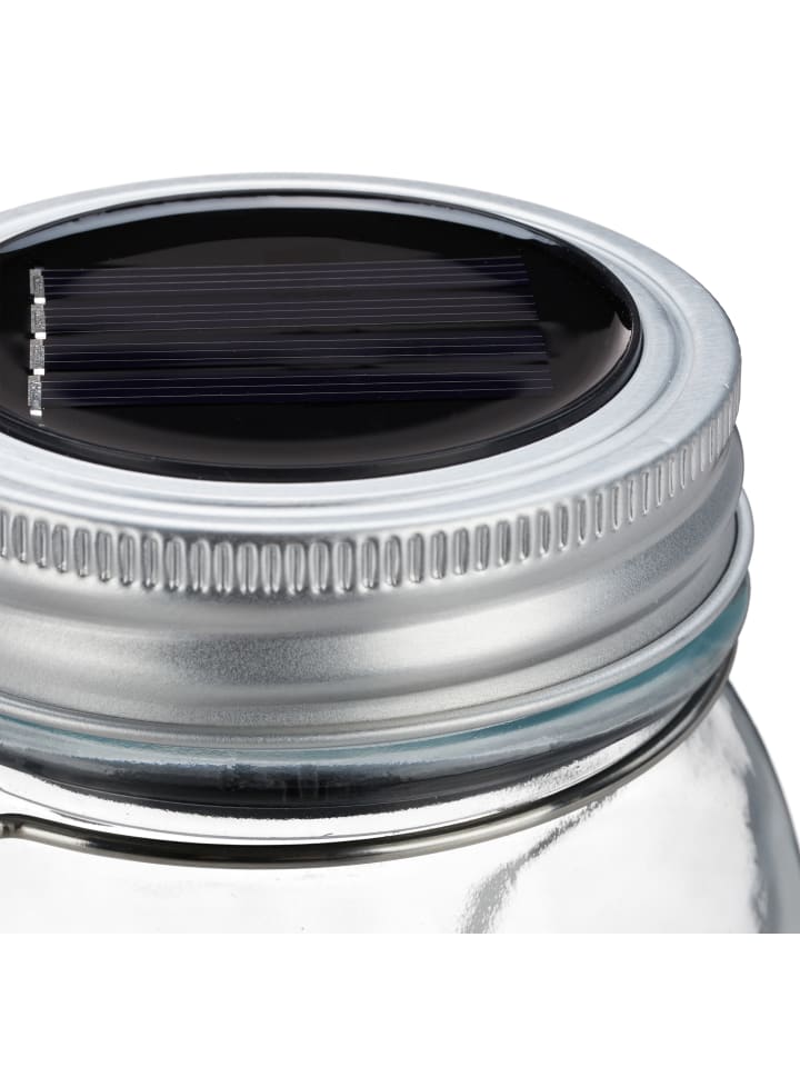 relaxdays 4x Solarlampe in Transparent günstig kaufen onesize