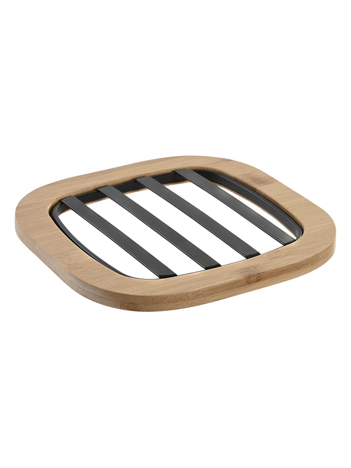 Alexandra House Untersetzter in Natur/ Schwarz - (B)17 x (H)17 cm günstig kaufen onesize