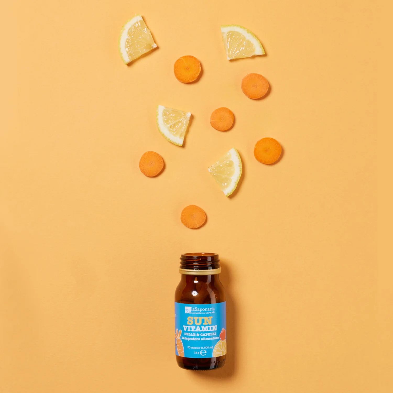 In&Out - Compléments de vitamines solaires - Complément alimentaire pour la protection et la pigmentation - Complément solaire, complément pour la peau
