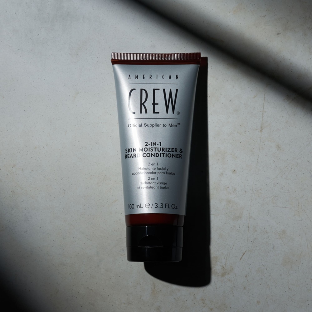 american crew Crème Hydratante 2-IN-1 Visage & Barbe Lotion visage