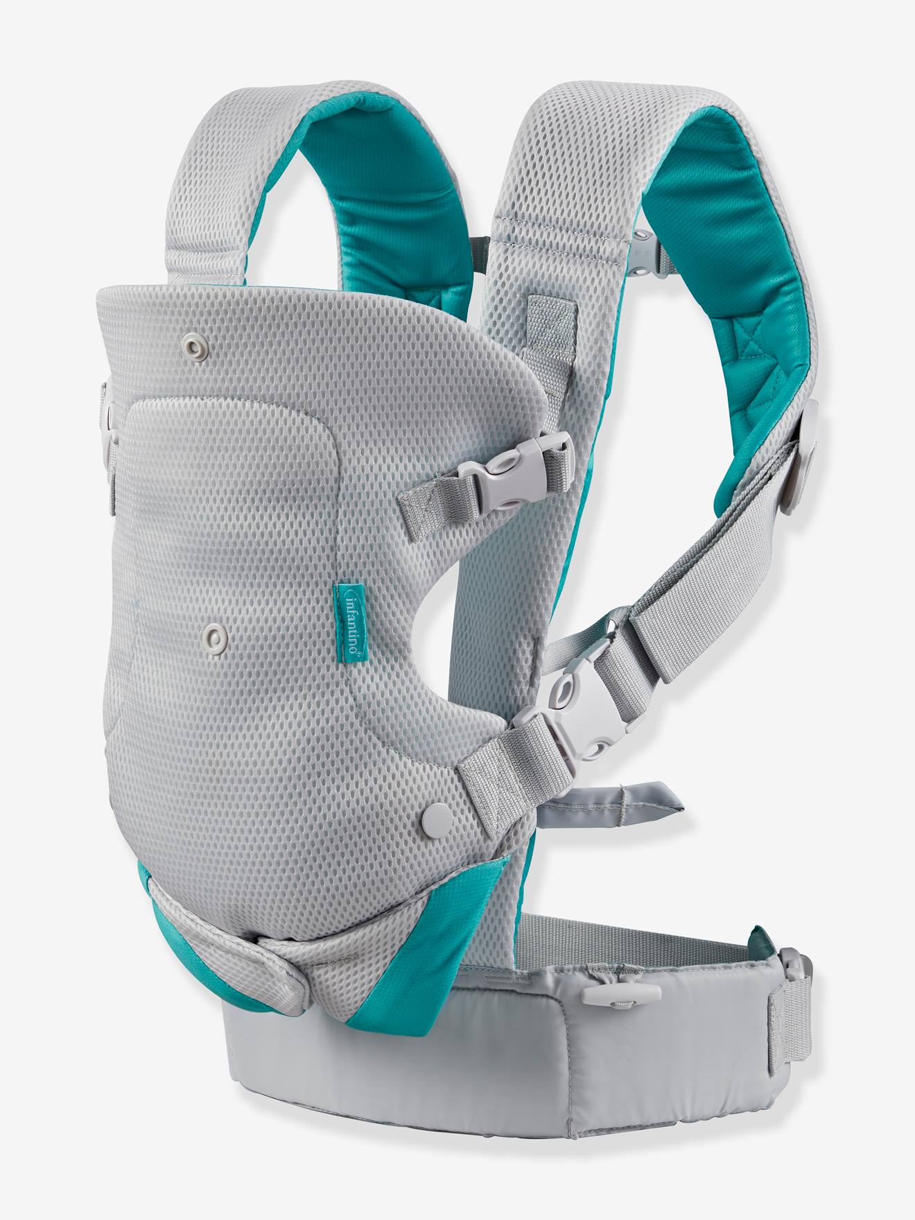 Porte bébé Flip Ergo 4 en 1 Convertible Air gris clair