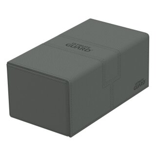 Ultimate Guard Twin Flip`n`Tray 200+ XenoSkin Monocolor - Grau