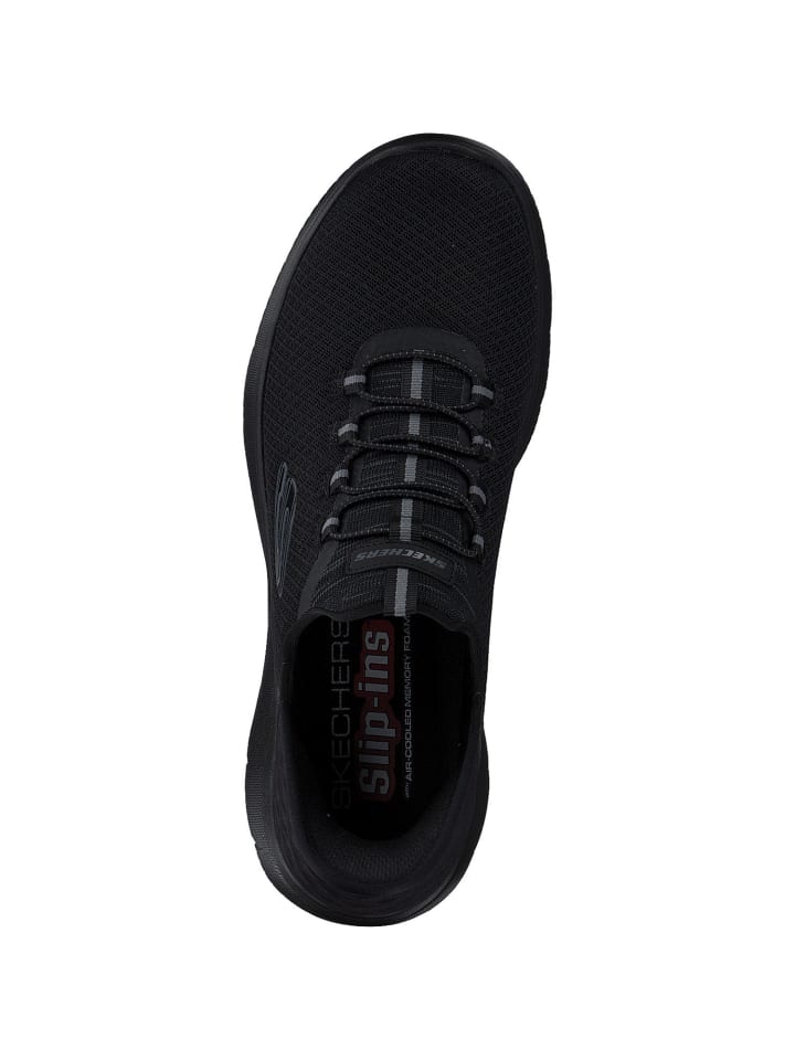 Skechers Slip-On-Sneaker in Schwarz günstig kaufen