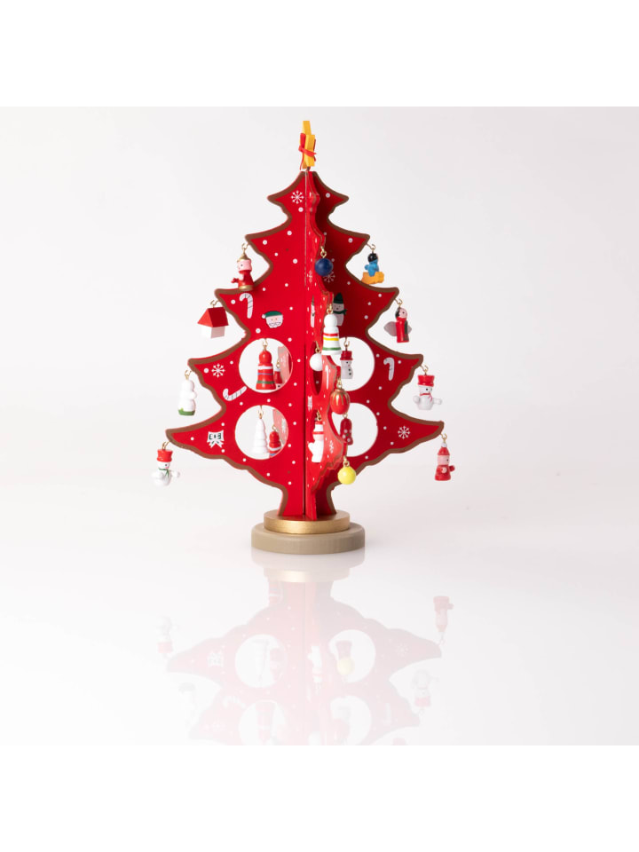 Home&Styling Collection Weihnachtsbaum in rot günstig kaufen onesize