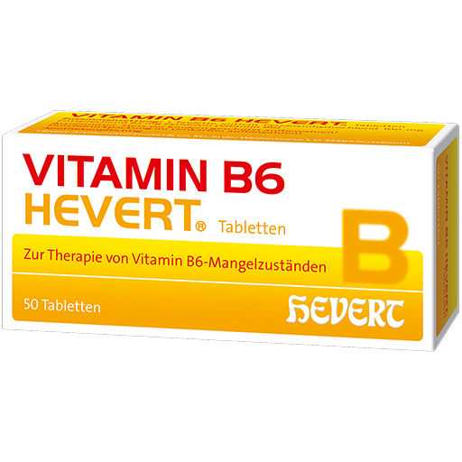 VITAMIN B6 HEVERT Tabletten  50 St  Tabletten