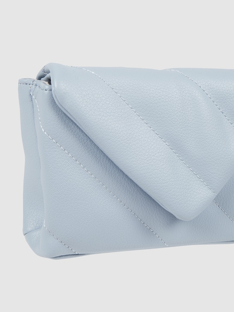 Gürteltasche in Leder-Optik in hellblau