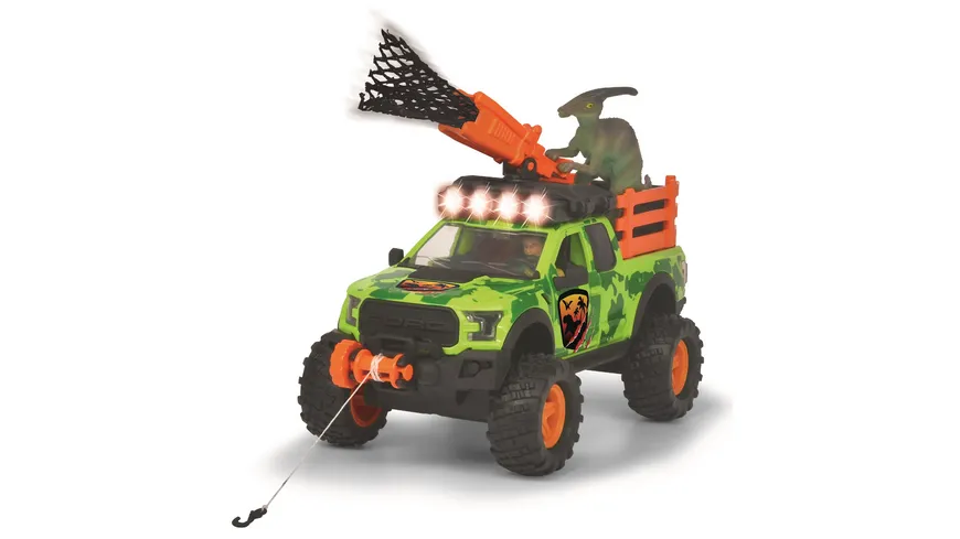 Dickie Toys - Dinosaurier-Fahrzeug Dino Hunter (25 cm)