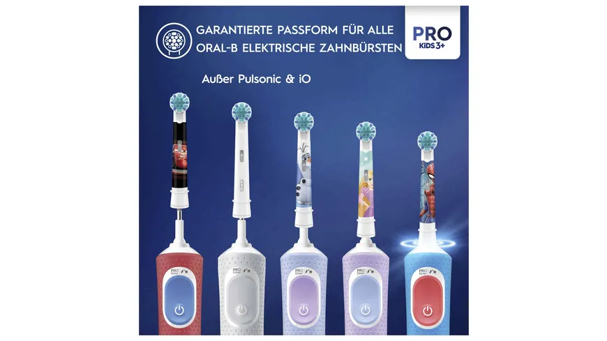 Oral-B Aufsteckbürsten Spiderman 4 Stück