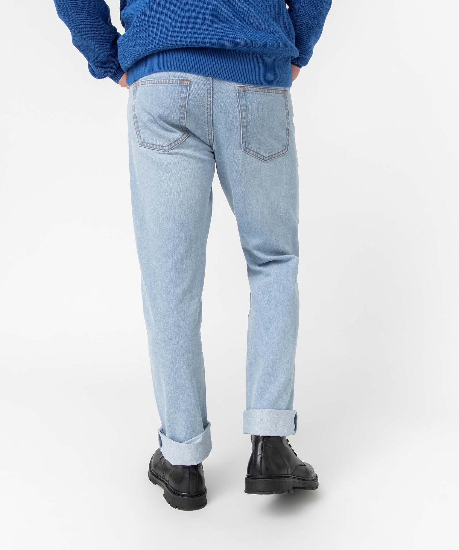 Jean homme coupe regular bleach | GEMO