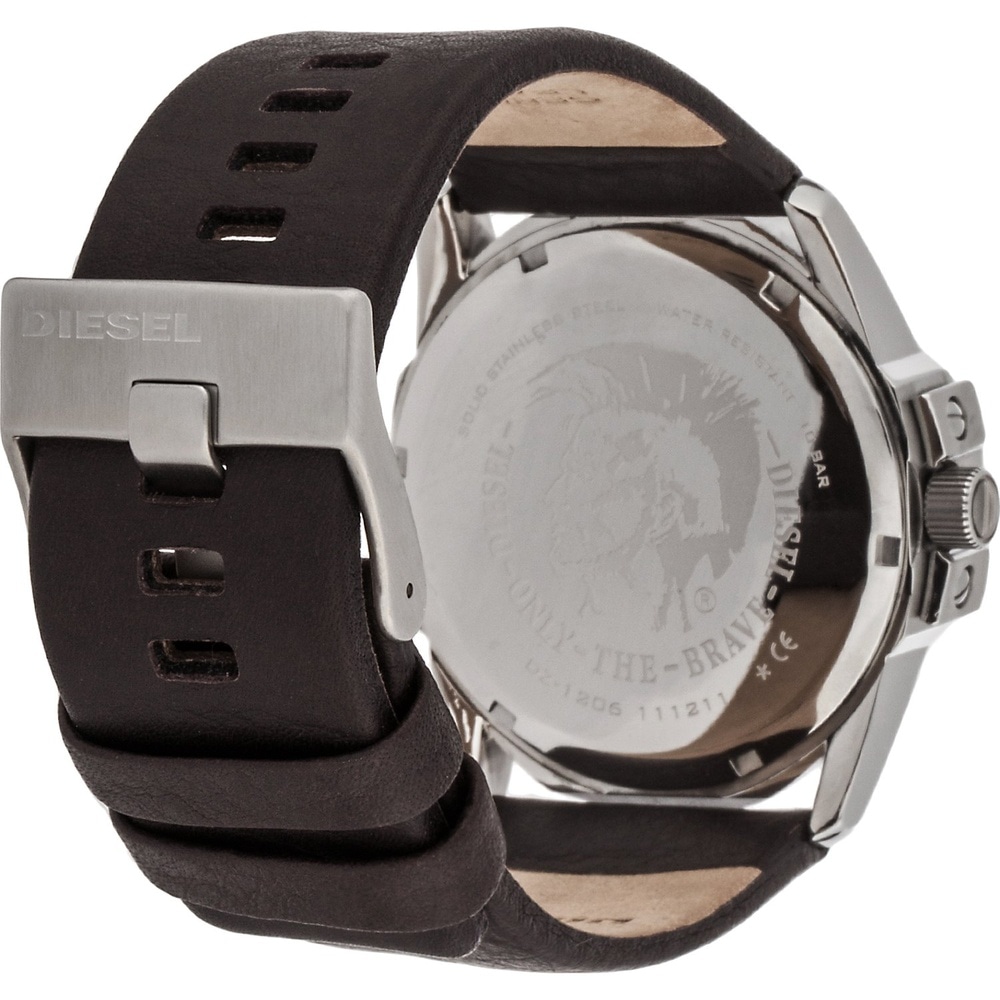 Diesel Montre pour hommes Acier inoxydable Montre