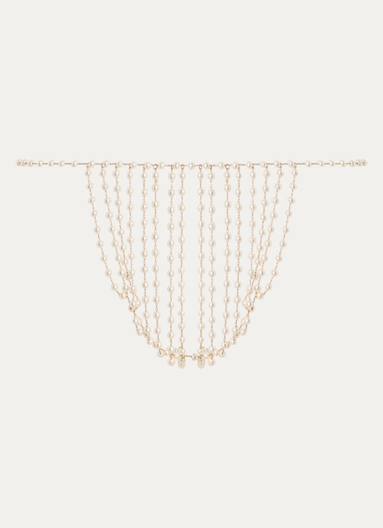 Colier Bluebella cu perle artificiale