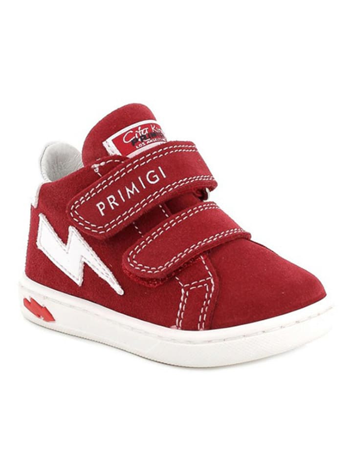 Primigi Leder-Sneakers in Rot günstig kaufen