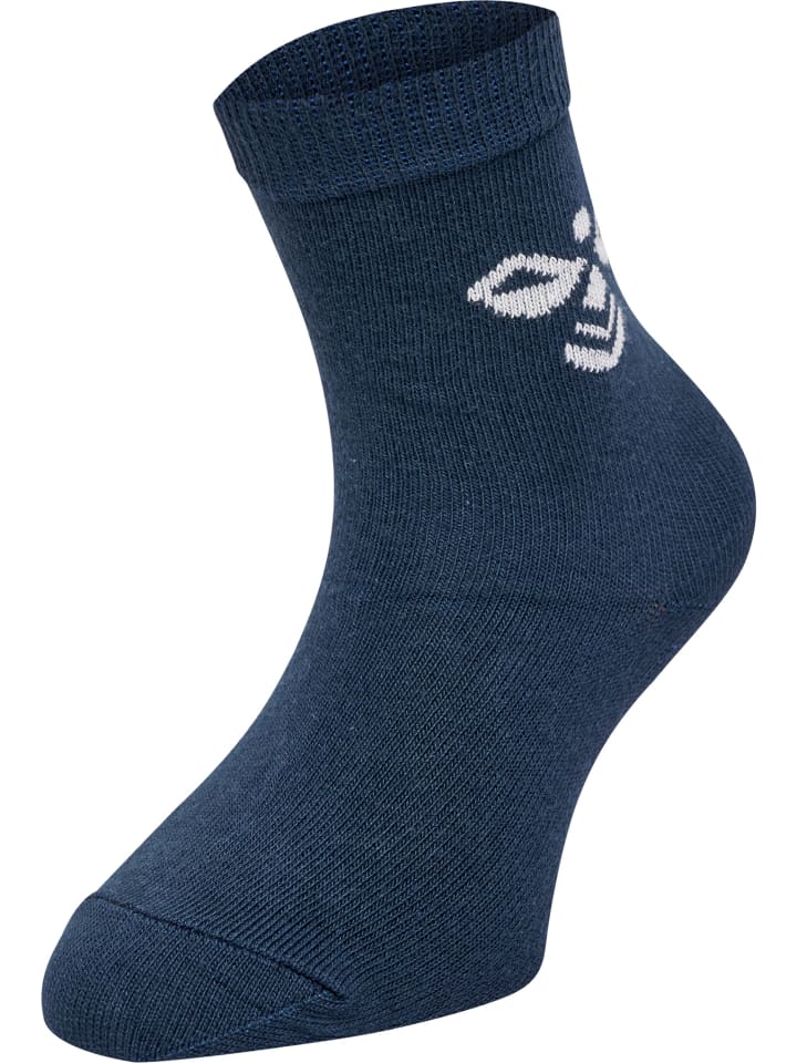 Hummel Hummel Sutton 3-Pack Kinder in BLACK/GREY MELANGE/BLUE NIGHTS günstig kaufen
