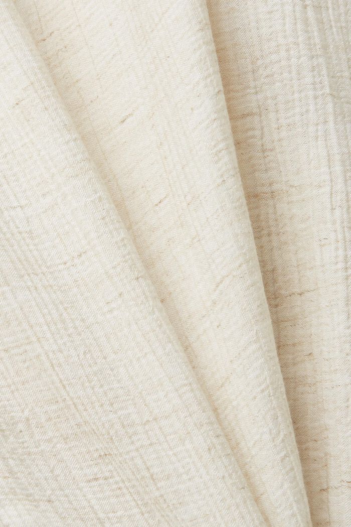 Blazer mit Crinkle-Effekt, LENZING™ ECOVERO™