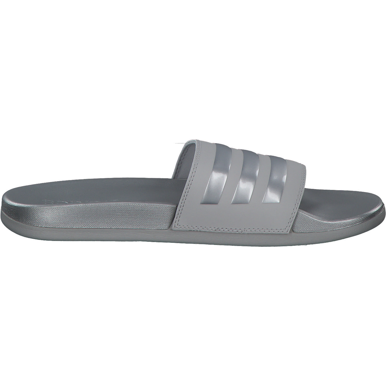 Adidas Adilette Comfort, Badeschuhe, grey/silver