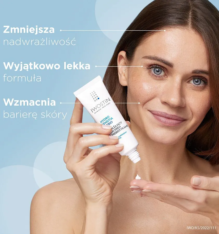 Iwostin Hydro Sensitia PreBION hidratantna lagana krema s prebioticima