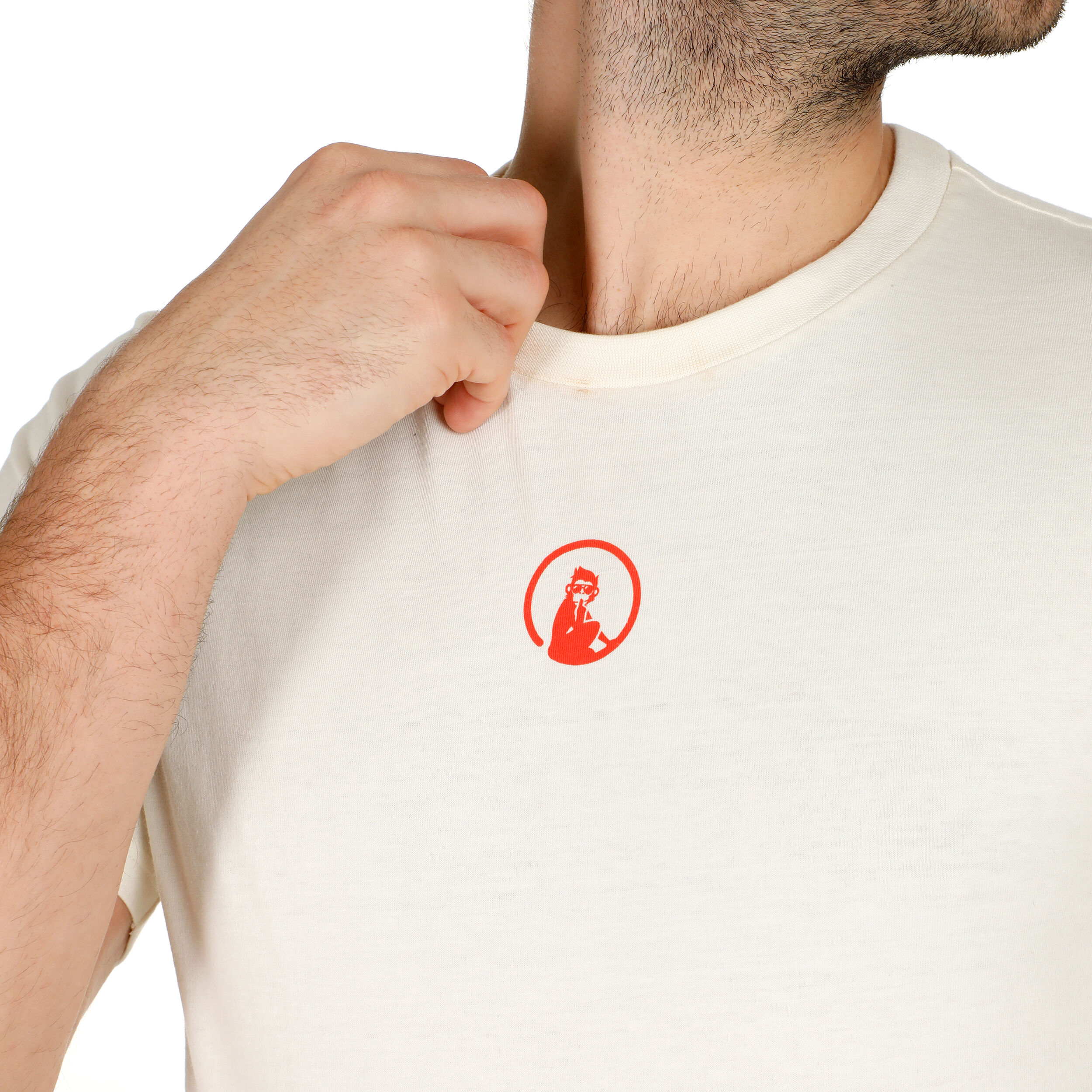 Crossroad Sketchy T-Shirt Herren - Weiß, Mehrfarbig