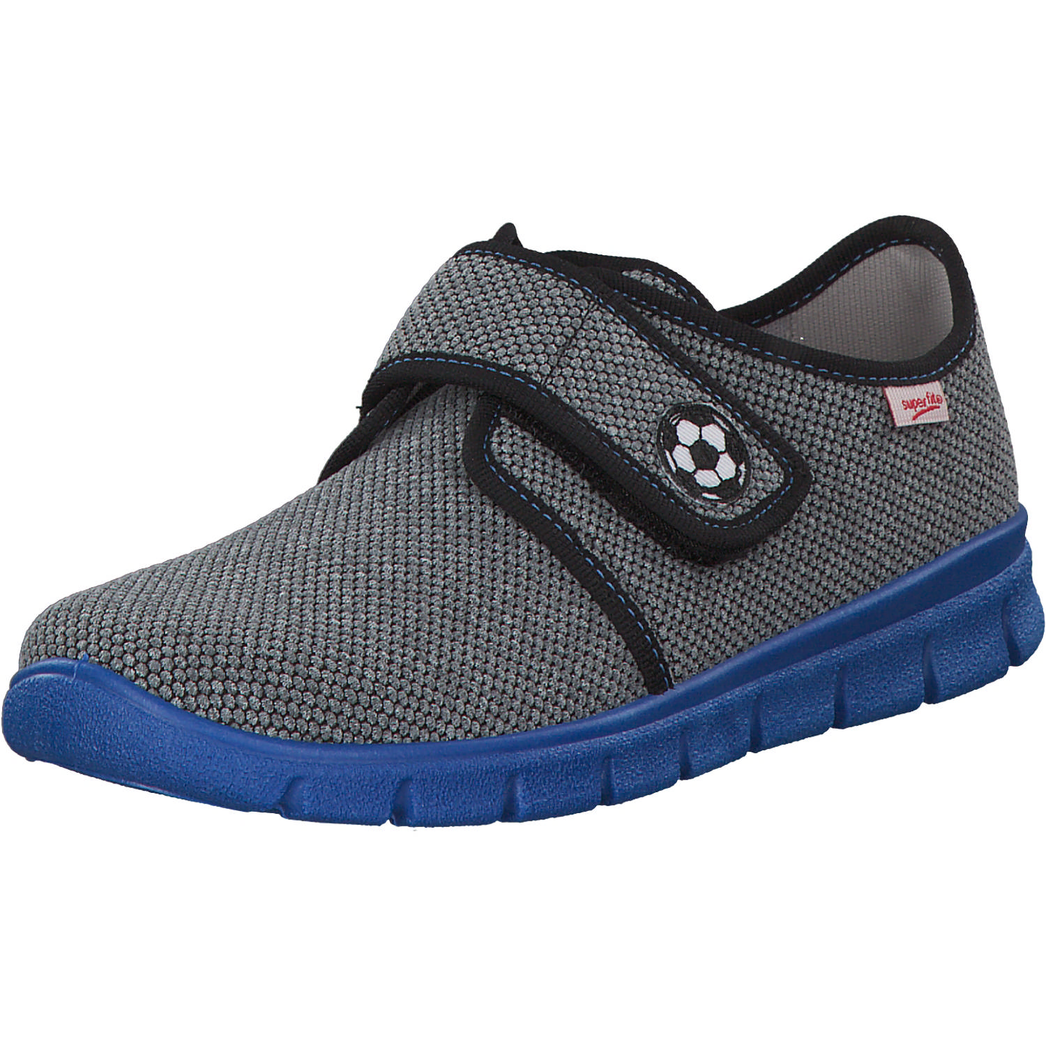 Superfit BOBBY 00266, Hausschuhe, Kinder, Grau (Stone)