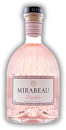 Mirabeau Dry Gin Mirabeau Dry Gin Rosé Gin inspiriert von der Provence. 0,7	 Liter - Vol 43%