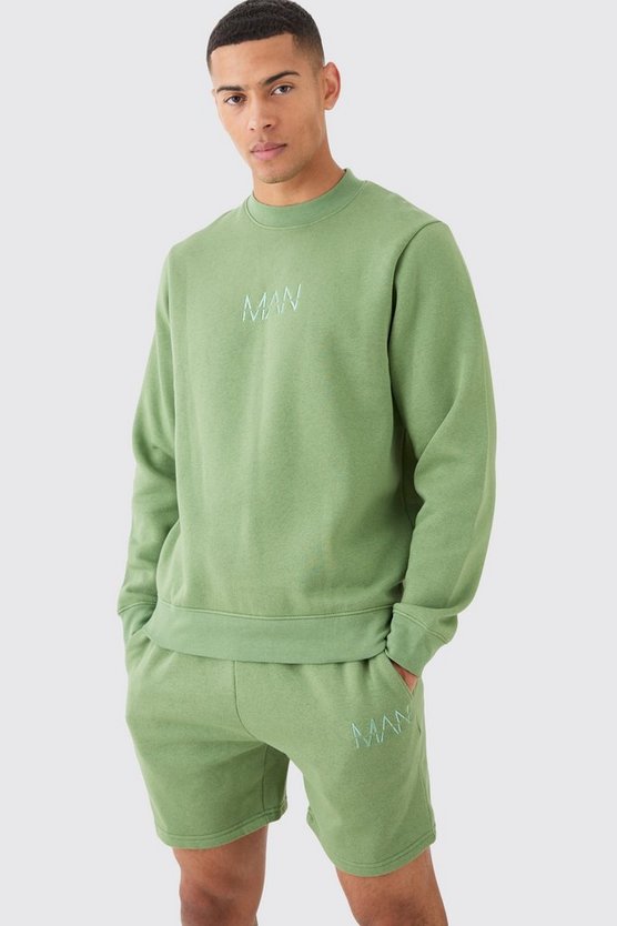 Kurzer Man Sweatshirt-Trainingsanzug