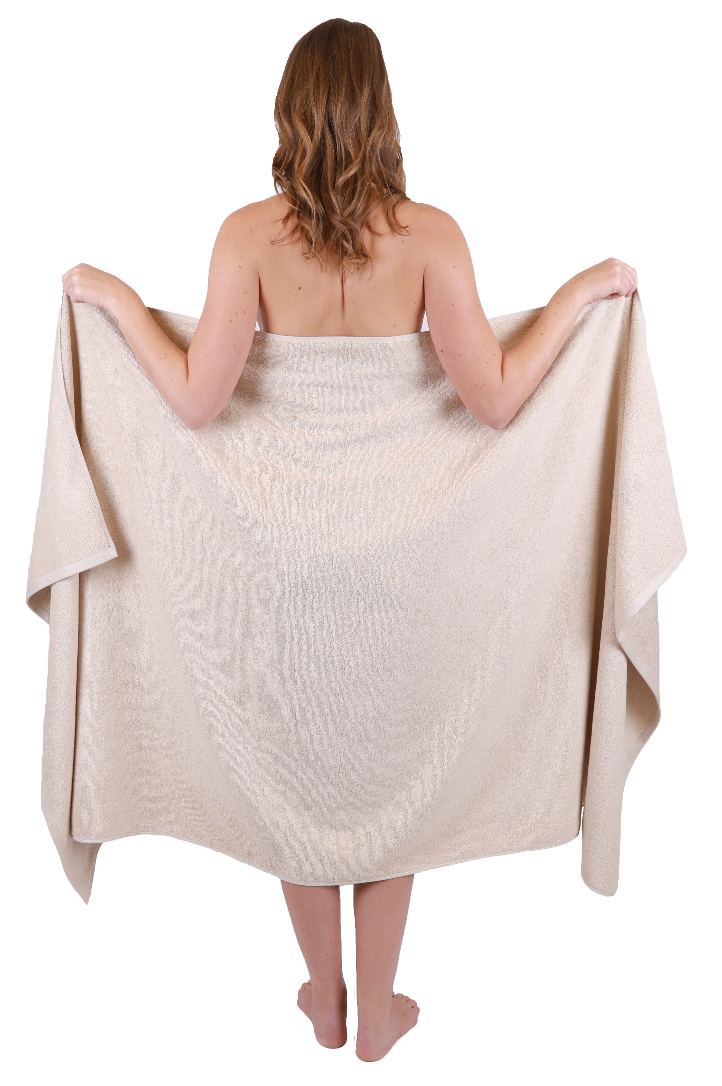 Betz Badetücher 2 tlg. Badetuch Set XXL DRESDEN Größe 100 x 180 cm, 100% Baumwolle (2-St)