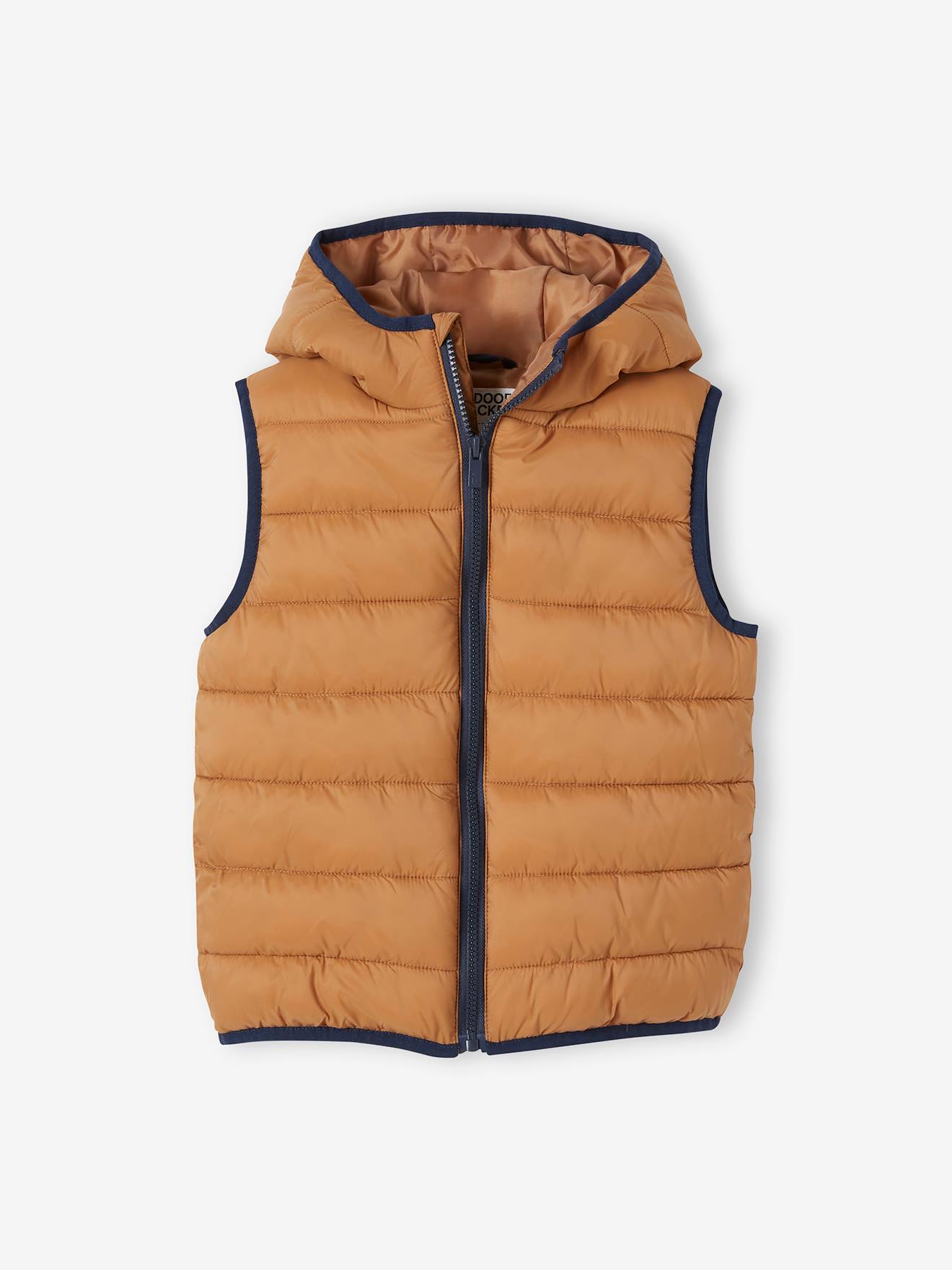 Parka 3 en 1 garçon mi-saison bleu grisé