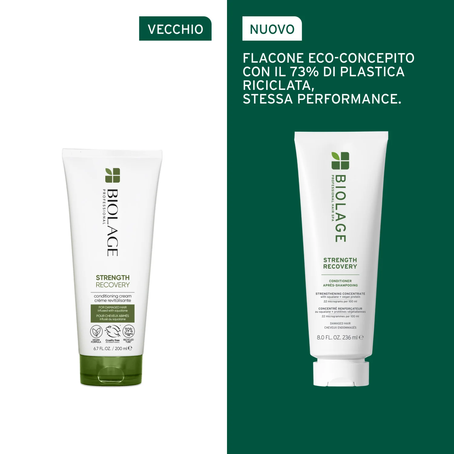 Acondicionador reparador y fortalecedor para el cabello