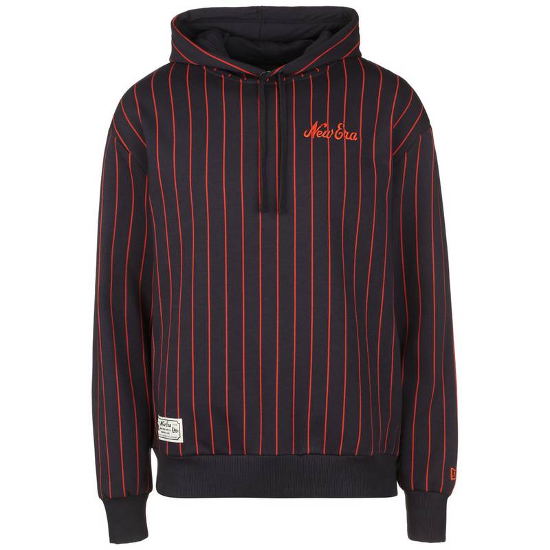 New Era Oversized Pinstripe Hoodie Herren