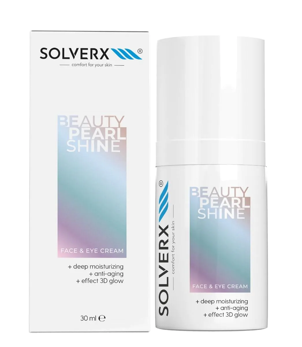 Solverx Beauty Pearl Shine ansigts- og øjencreme