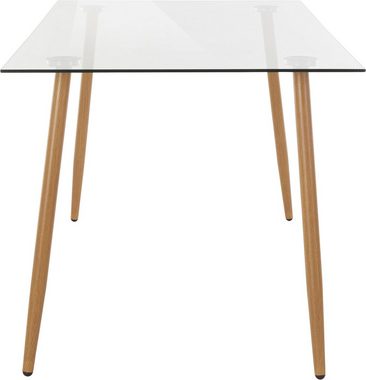 INOSIGN Glastisch Miller, Breite 140 cm