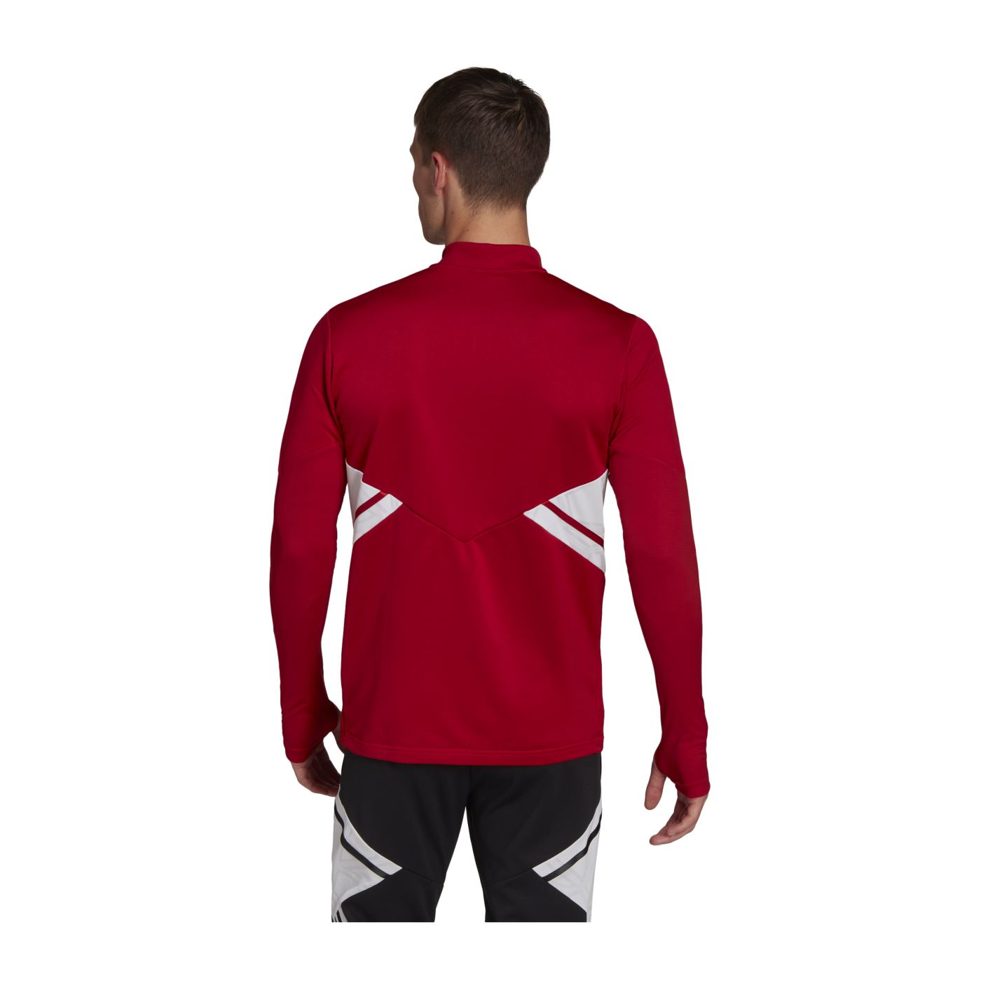 adidas Condivo 22 HalfZip Sweatshirt Rot Weiss
