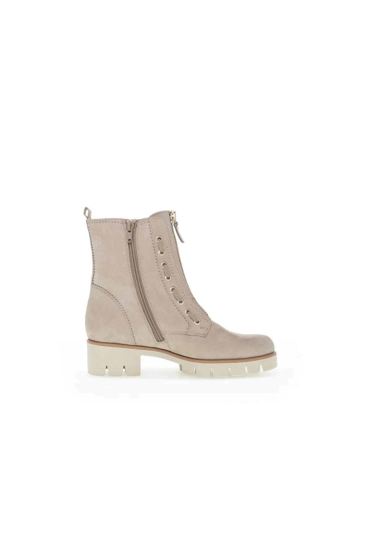GABOR  Stiefelette - Beige - Flacher Absatz