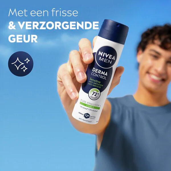 NIVEA Men Derma Control Sensitive izzadásgátló spray 150ml