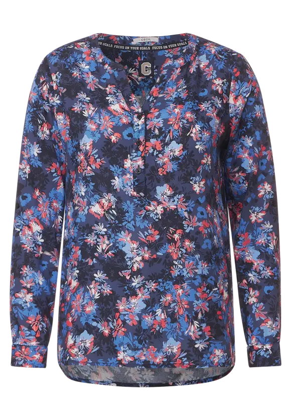 CECIL Viskose Blumenprint Bluse