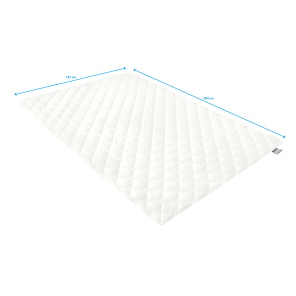 Sommersteppbett mit Bambus, 135 x 200 cm