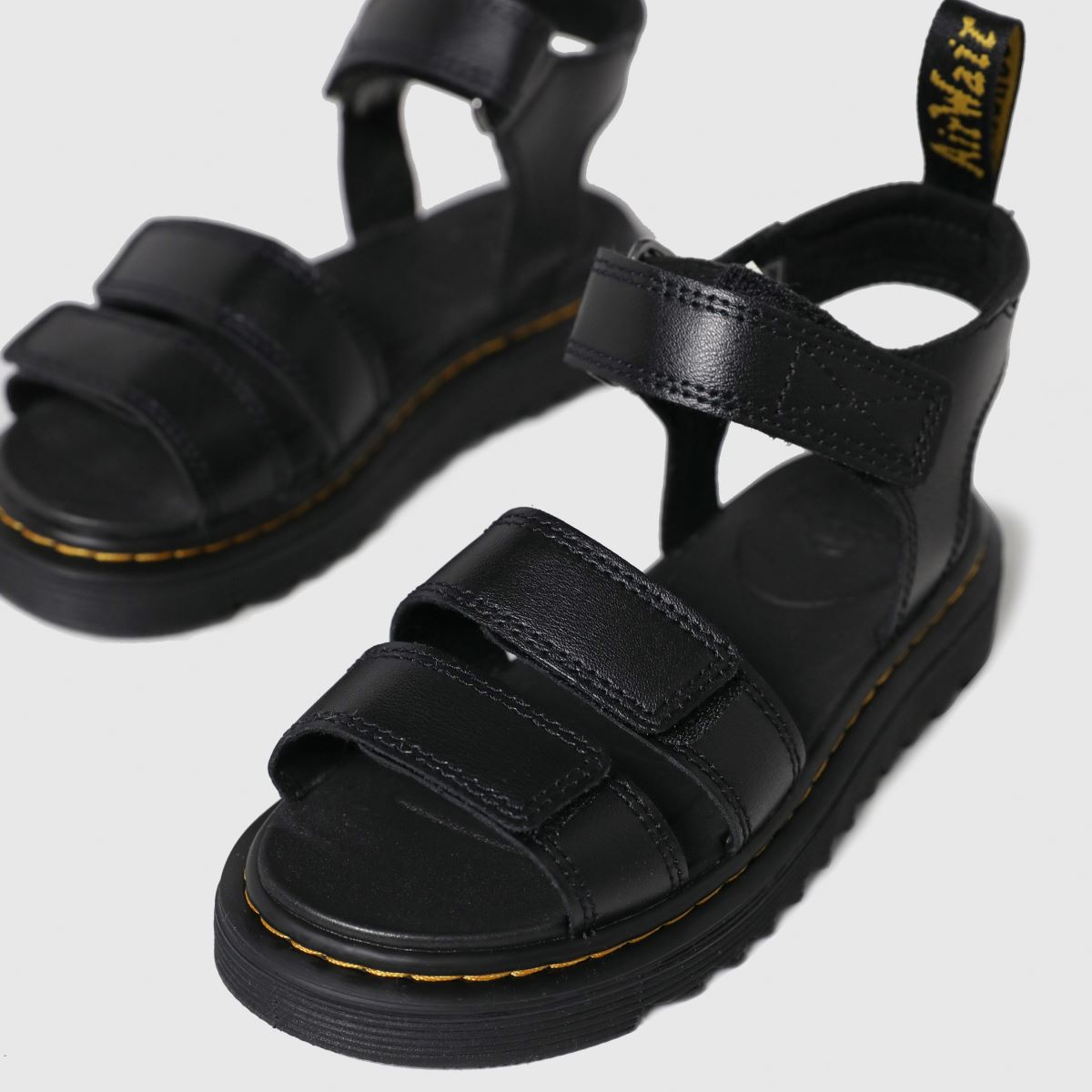 Dr. Martens fekete klaire junior szandál