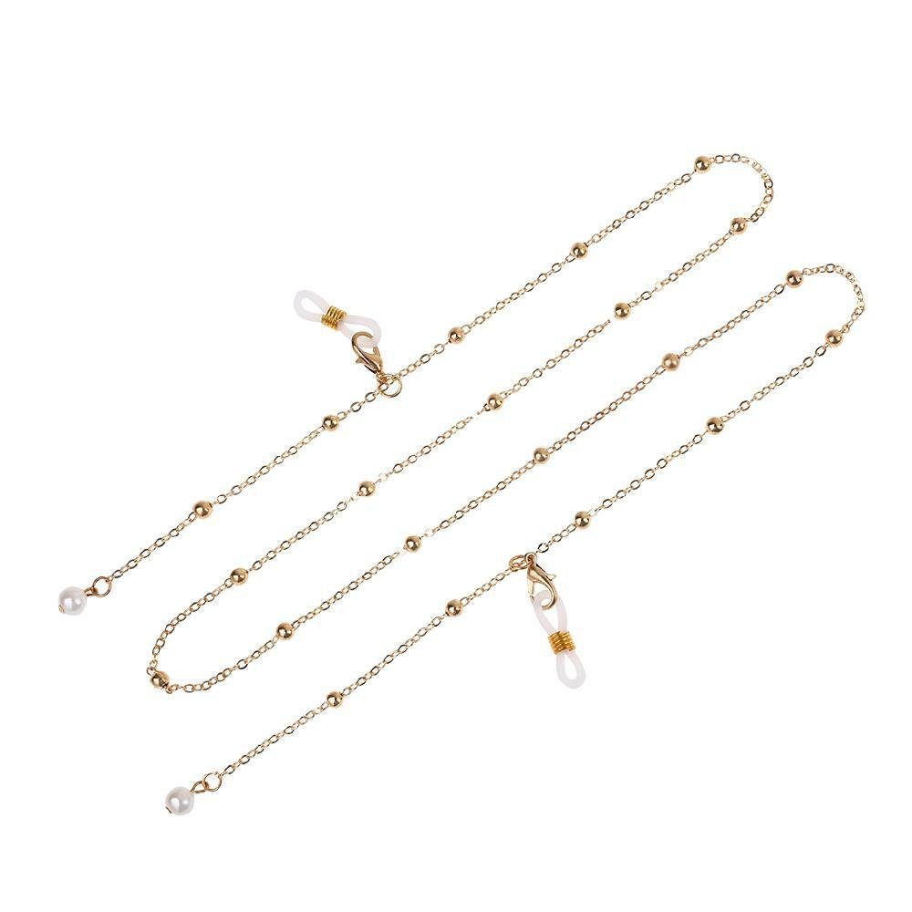 Tian Dee Brillenkette Mode Frauen Glaskette Perlen Gesichtsmaskenkette Perle Brillenkette