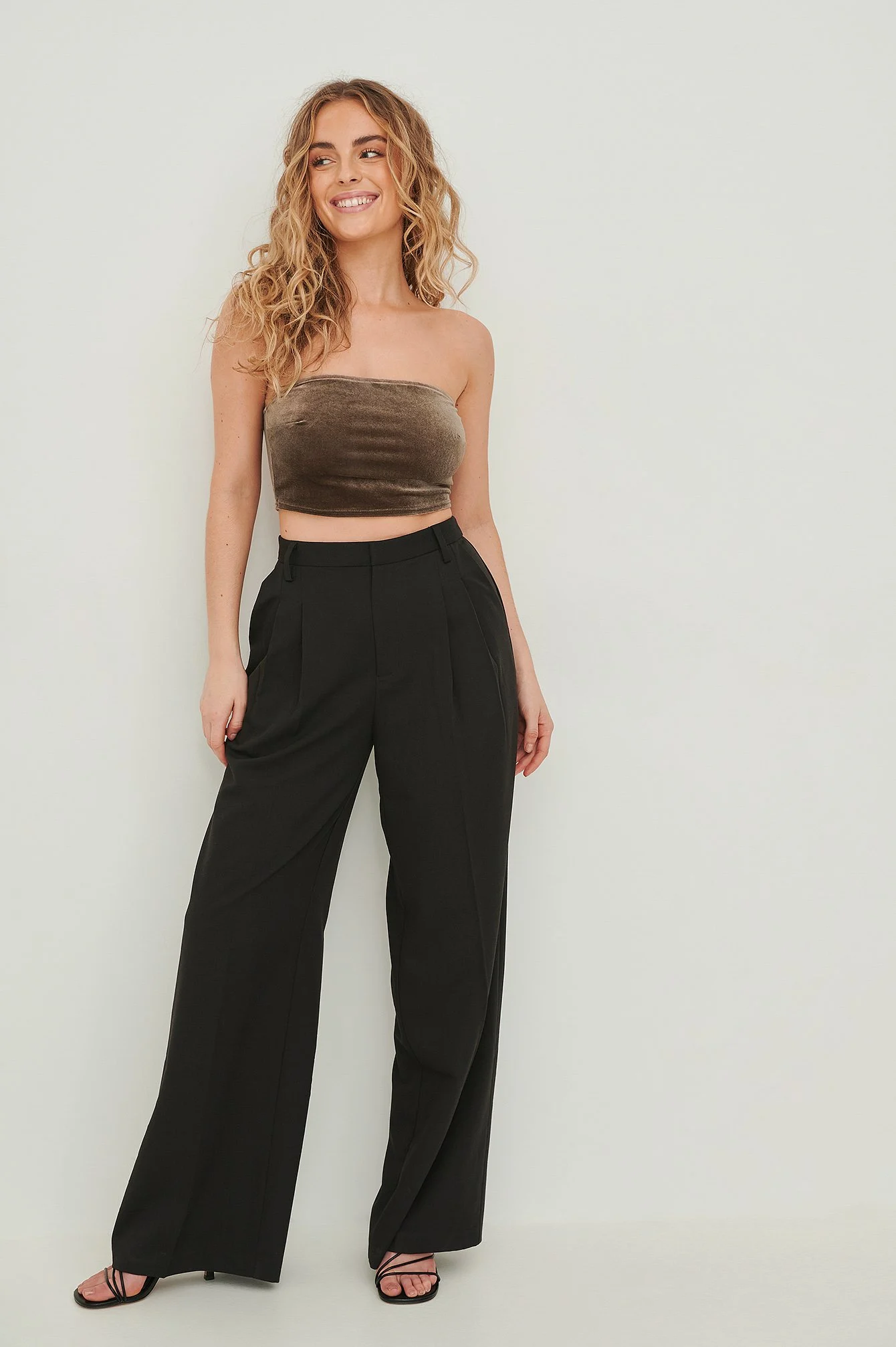 Velours-Bandeau-Top