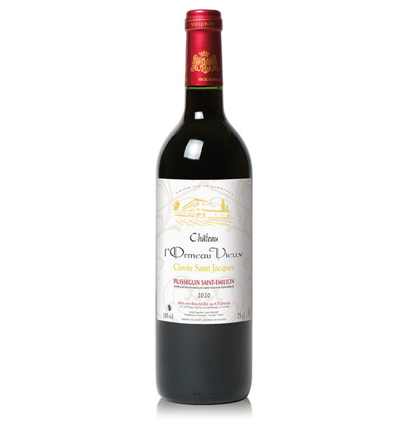 Puisseguin Saint EmilionChâteau L’Ormeau Vieux - Cuvée Saint Jacques