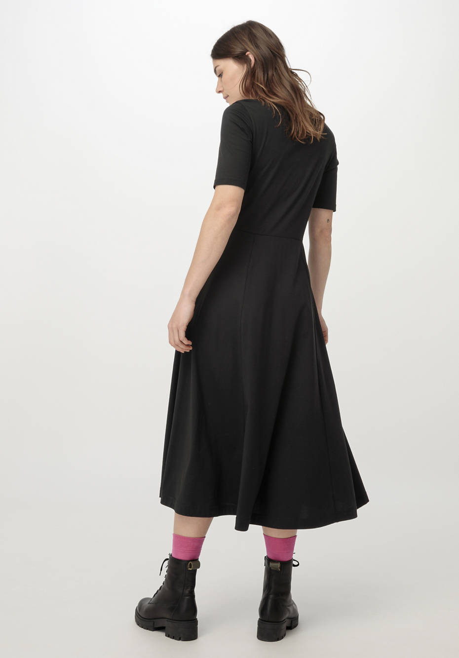 Midi-Kleid aus reiner Bio-Baumwolle
