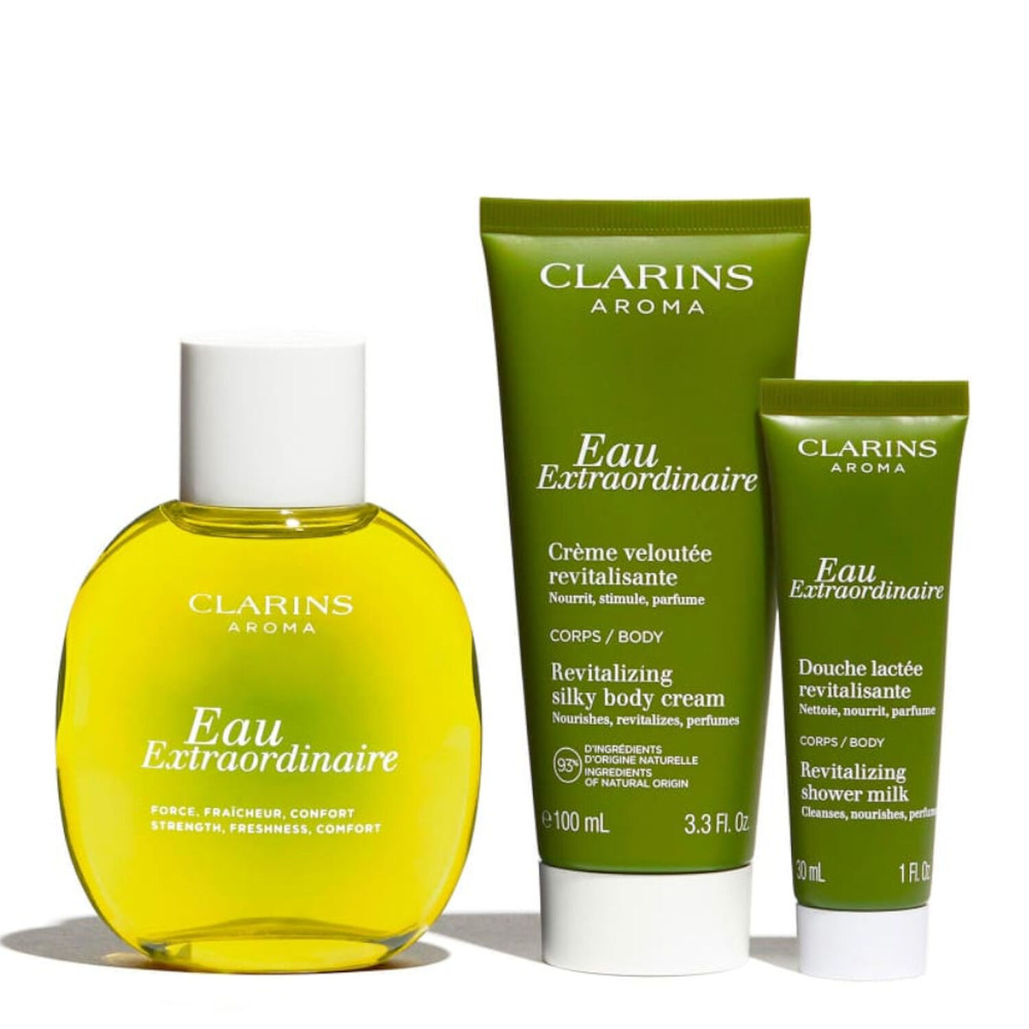 Clarins Eau Extraordinaire Coffret Eau de Soin 100 ml + 2 Produits